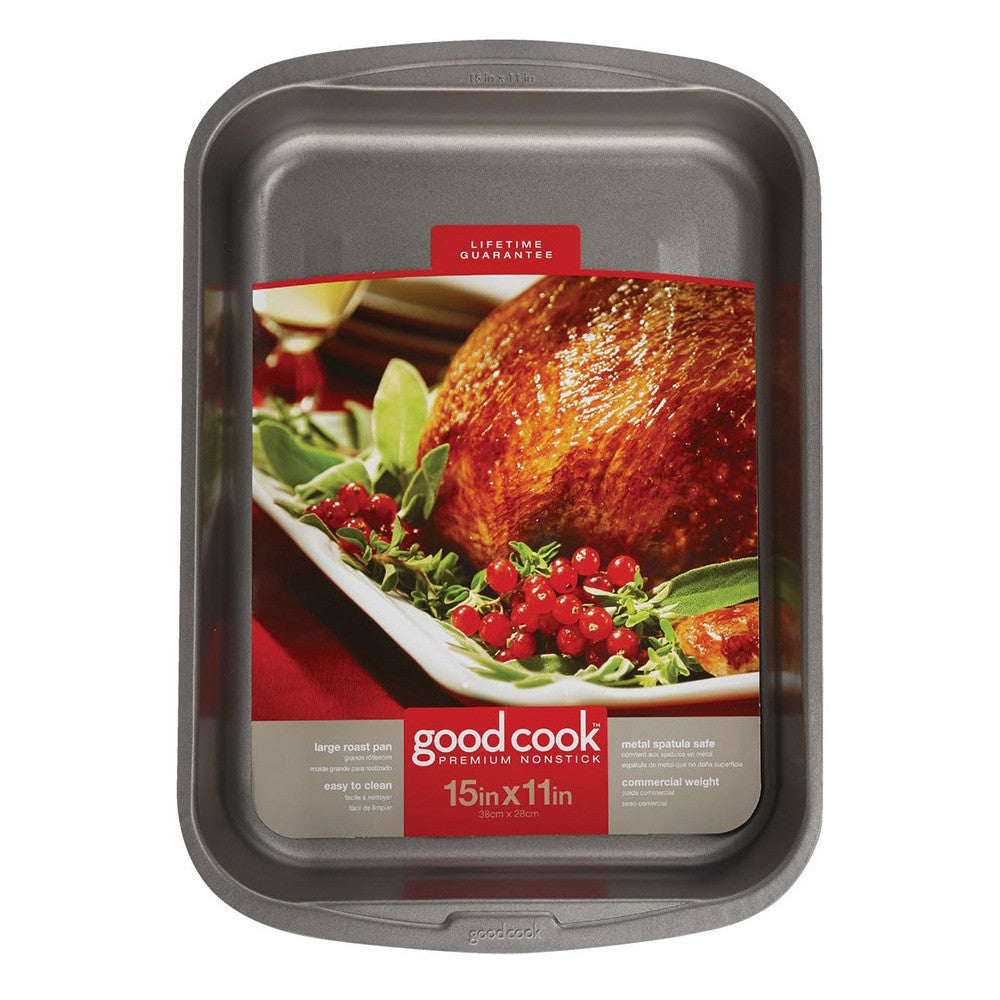Goodcook 11 In. x 15 In Non Stick Roast Pan, 1 Ea